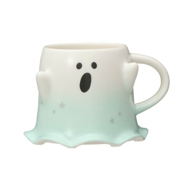 Cute Ghosts Fall Glass Mug in 2023
