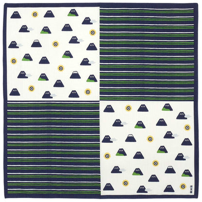 Hama Pattern Small Cloth Mt. Fuji Japan 50Cm Wrapping Cloth Weather Con