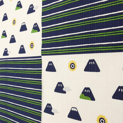 Hama Pattern Small Cloth Mt. Fuji Japan 50Cm Wrapping Cloth Weather Con