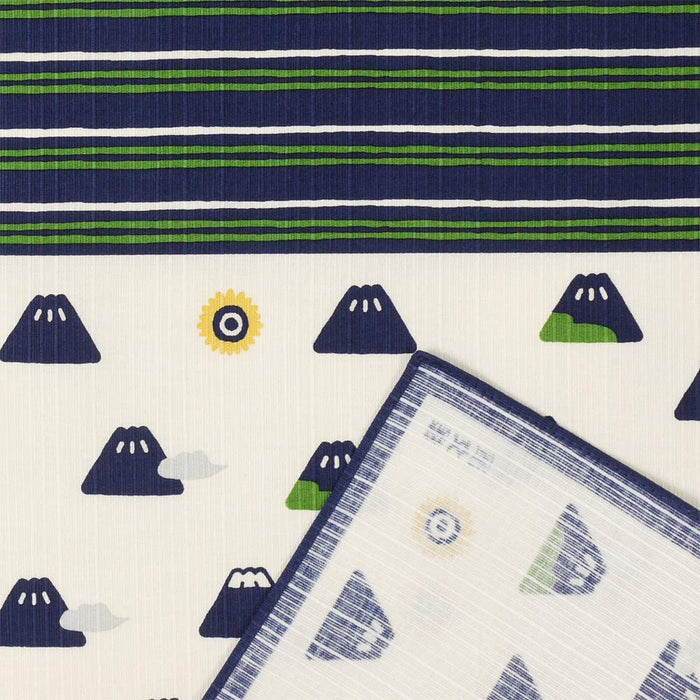 Hama Pattern Small Cloth Mt. Fuji Japan 50Cm Wrapping Cloth Weather Con