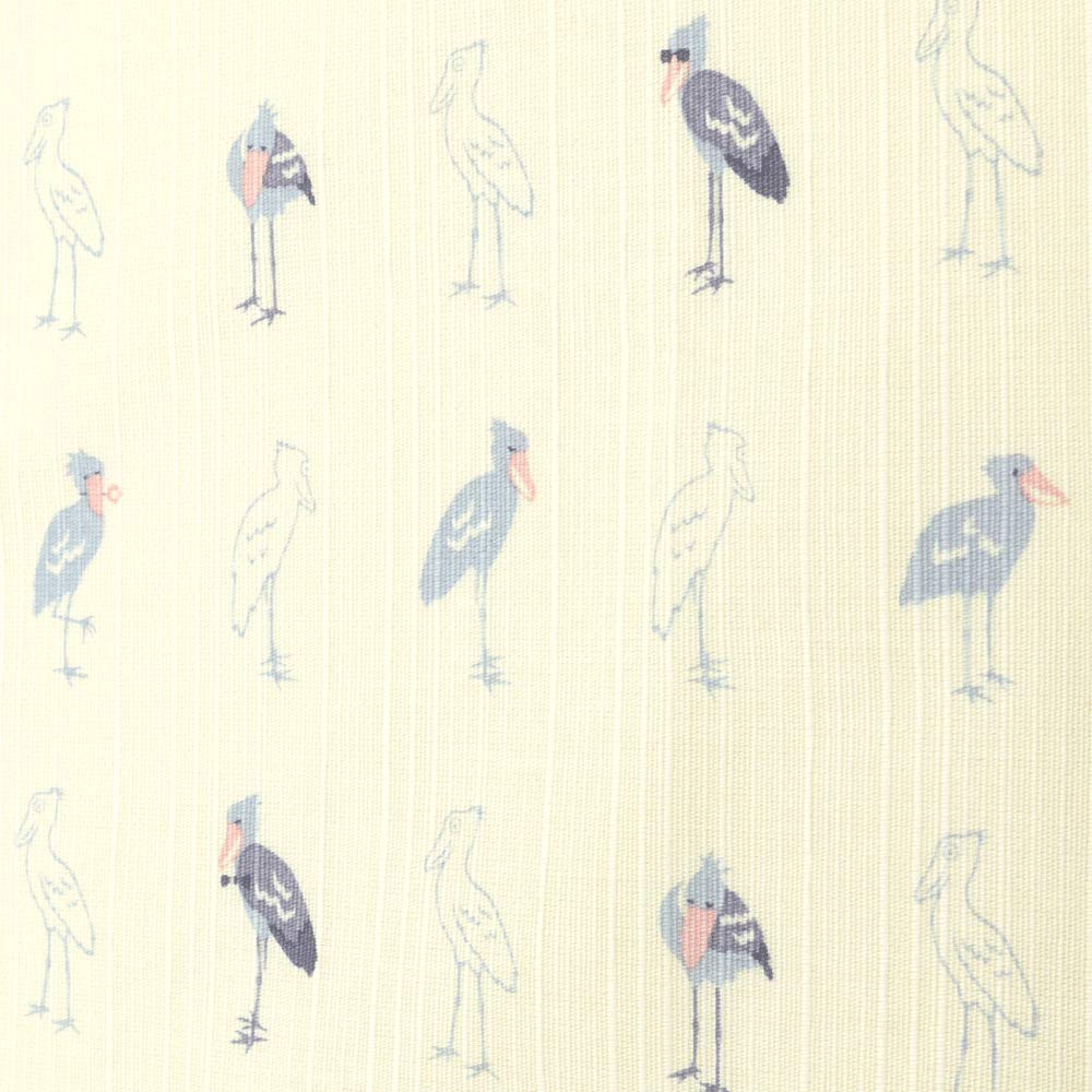 Hama Pattern Furoshiki 50Cm Gokigen Shoebill Blue - Japanese Cloth