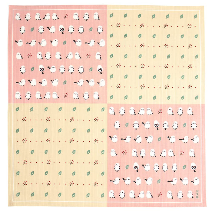 Hama 图案日本 Chankoi 条纹长尾粉色包袱布 50 厘米