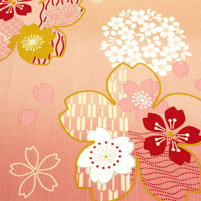 Hama Pattern Japan Miyabi Sakura Small Cloth (Wrapping 50Cm)