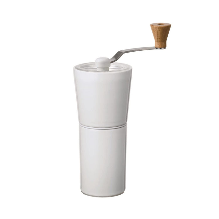 Hario Ceramic Coffee Grinder 30G White Arita Ware Japan S-Ccg-2-W