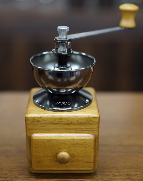 Hario Mm-2 Brown Hand Ground Coffee Mill Small Coffee Grinder From Japan