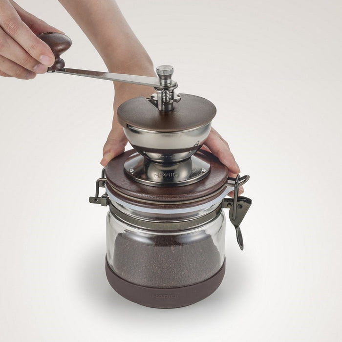 Hario Coffee Mill Grinder With Canister From Japan - Cmhn-4