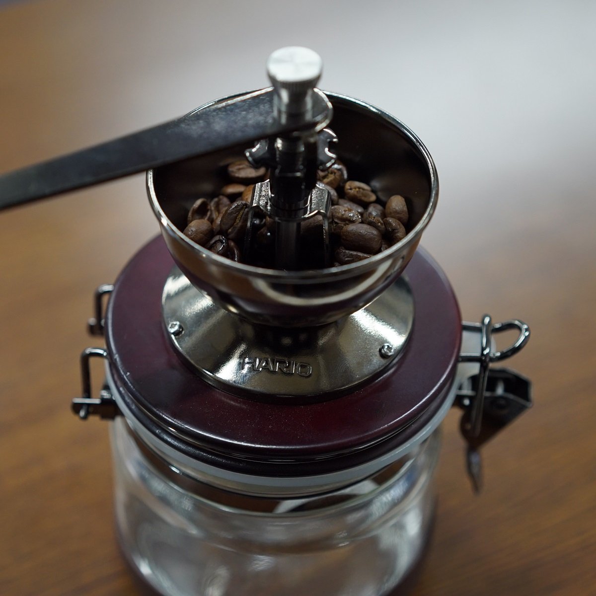 Hario Coffee Mill Grinder With Canister From Japan - Cmhn-4