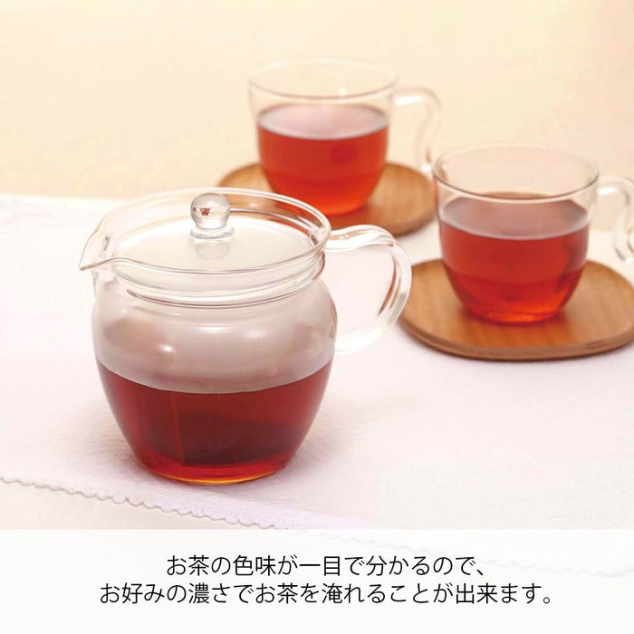 Hario CHRN-2N Teapot Glass Tea/Jujube 360ml 2P
