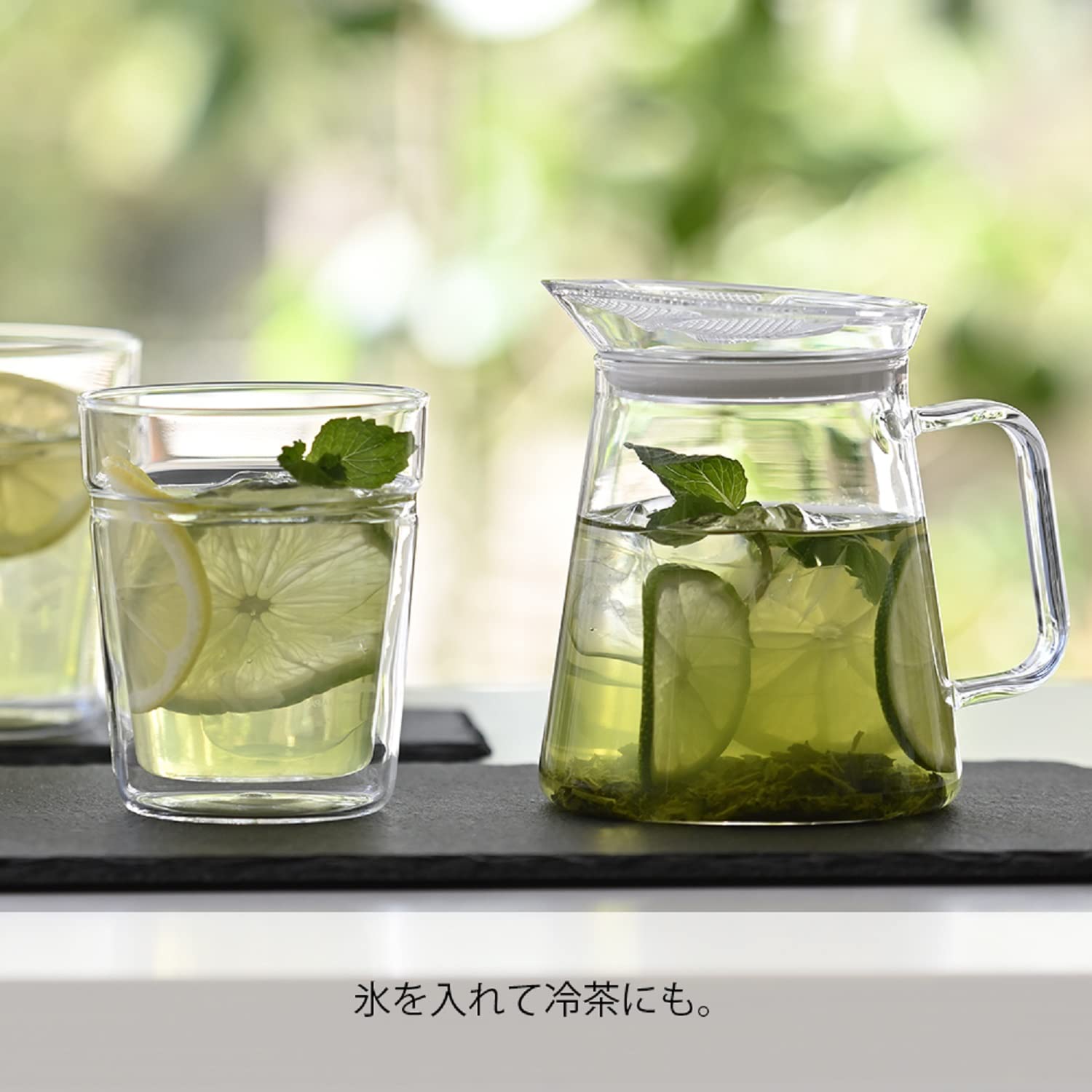 Hario Teapot Clear 700Ml Fnc-70-T Japan