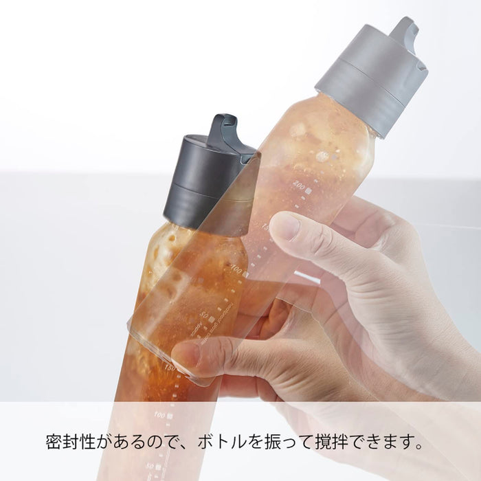 Hario One Touch Dressing Bottle 240Ml Black Japan Odb-240-B