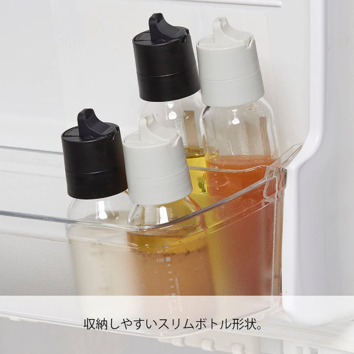 Hario One Touch Dressing Bottle 240Ml Black Japan Odb-240-B