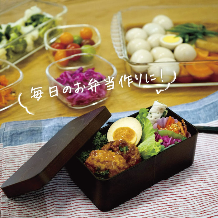 Hario Heat-Resistant Glass Container Set (4) - 250 900 2000Ml - Microwave Oven & Lid Safe - Made In Japan