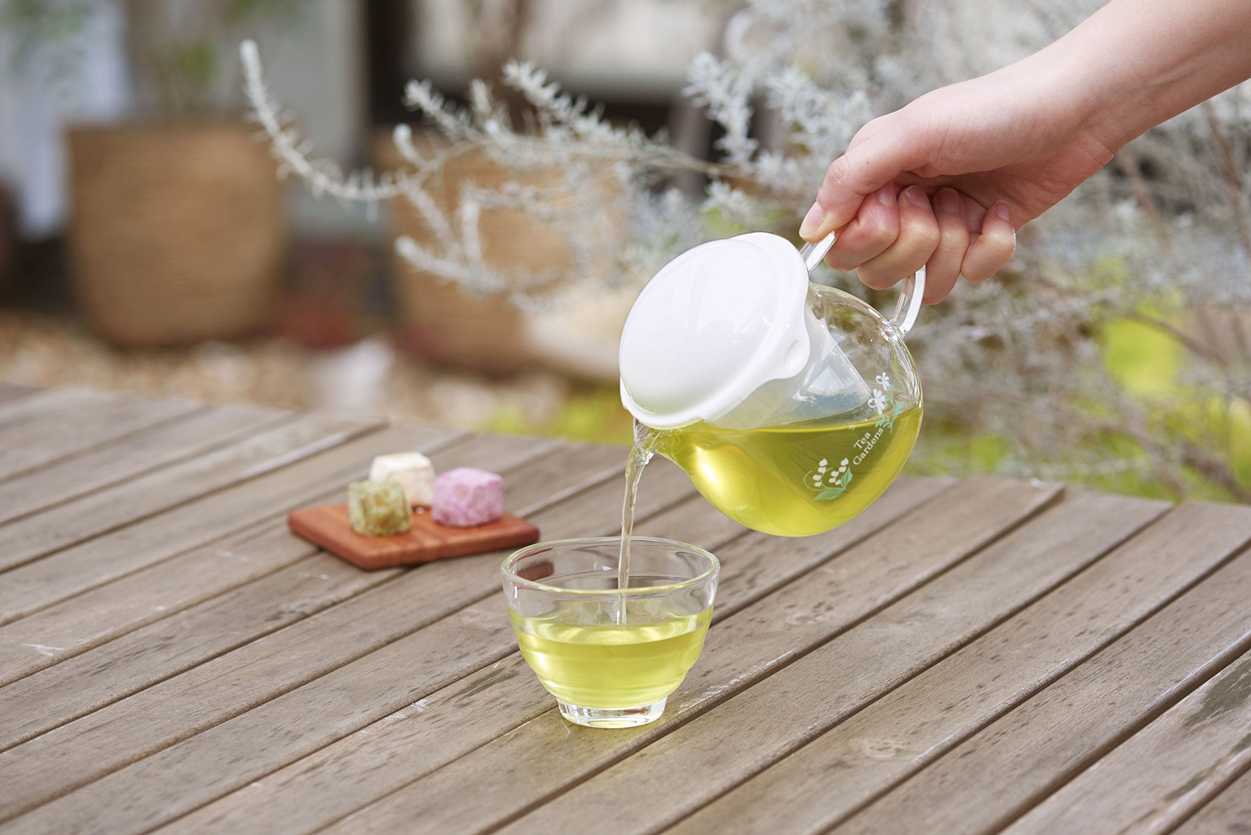 Hario Kirara 360Ml White Tea Pot - Made In Japan