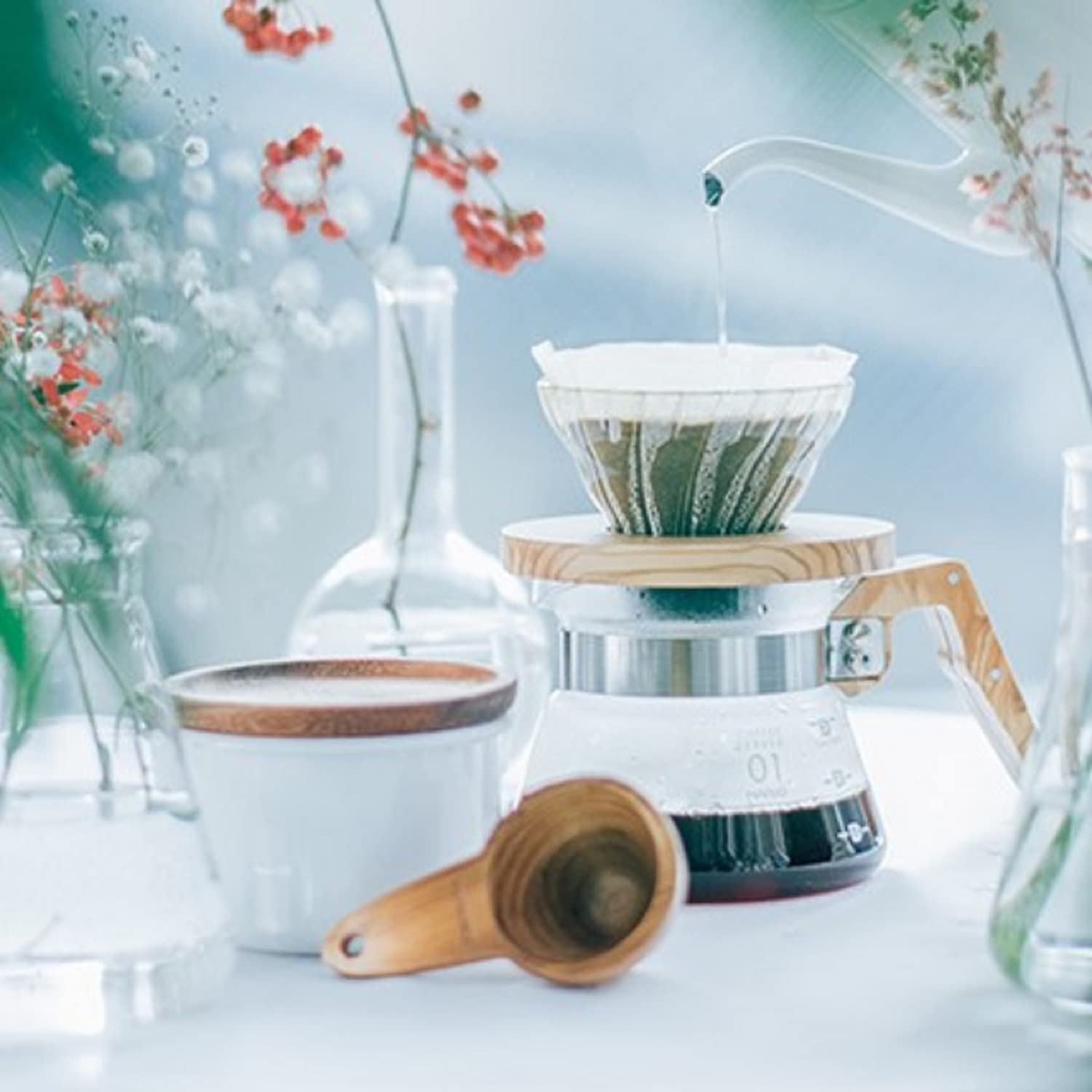 Hario V60 Olive Wood 01 VDGR-01-OV 1-2Cups