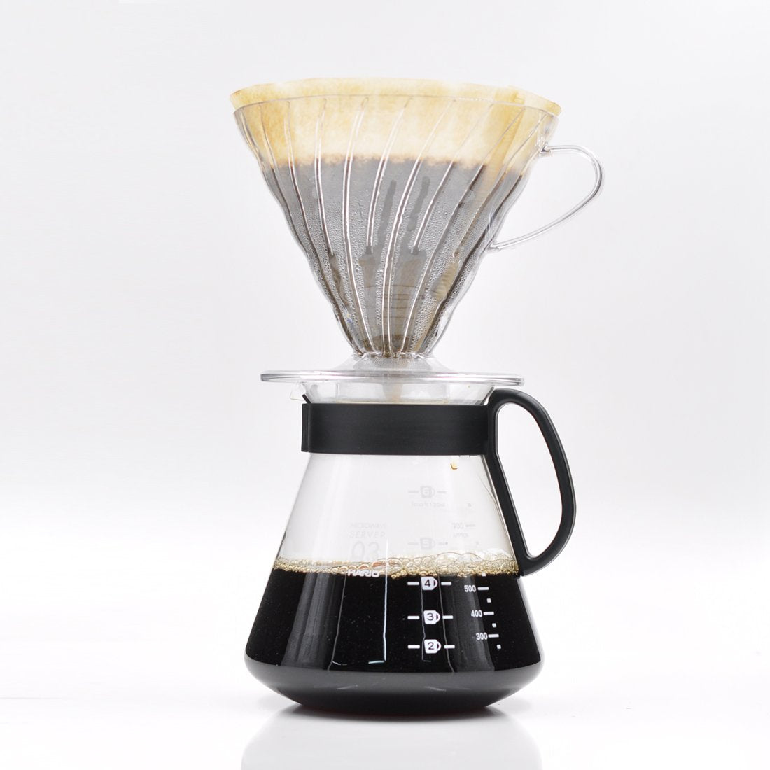 Hario V60 Range Server 800Ml Black Xvd-80B Made In Japan