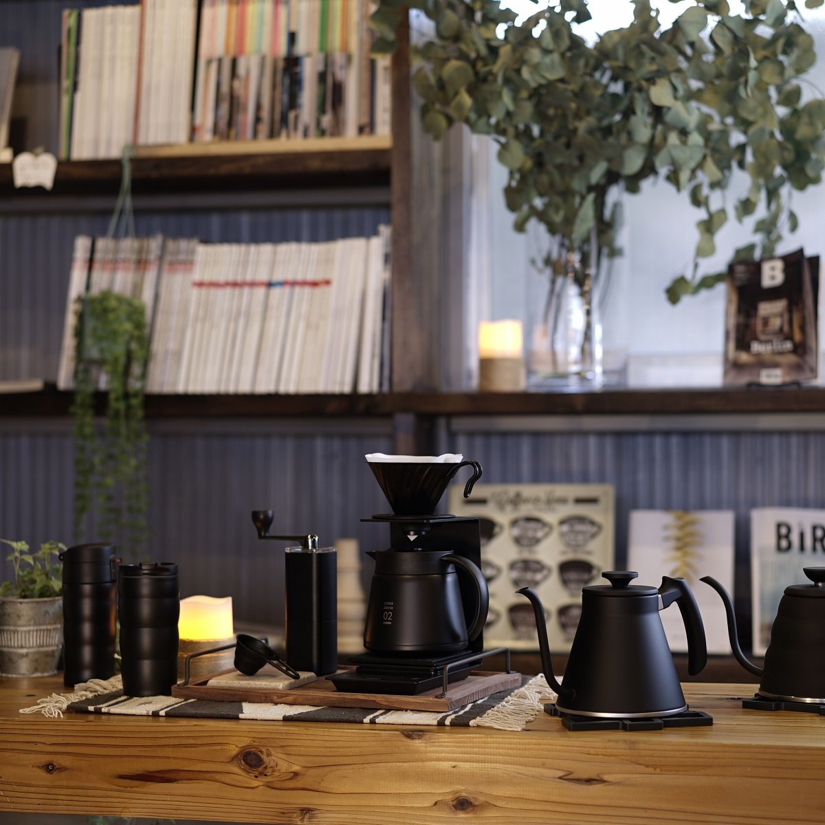 Hario V60 Black Thermal Stainless Steel Server 600 Vhs-60B - Made In Japan