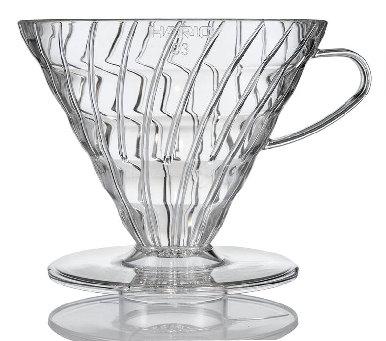 Hario V60 Transparent Dripper 03 VDR-03-T 1-6 Cup Coffee Japan