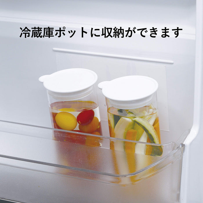 Hario Pickle Pot Vinegar 700Ml White Made In Japan Vpp-700-W