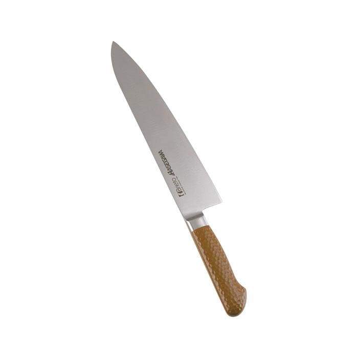 Hasegawa Stainless Steel Antibacterial Gyuto Knife Gyuto 240mm - Brown