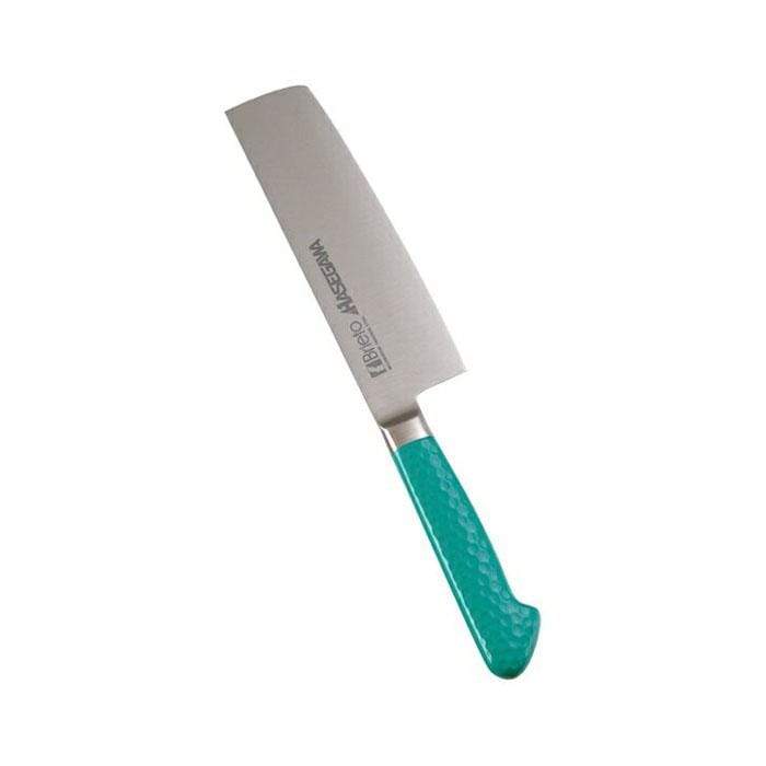Hasegawa Stainless Steel Antibacterial Nakiri Knife Nakiri 160mm - Green