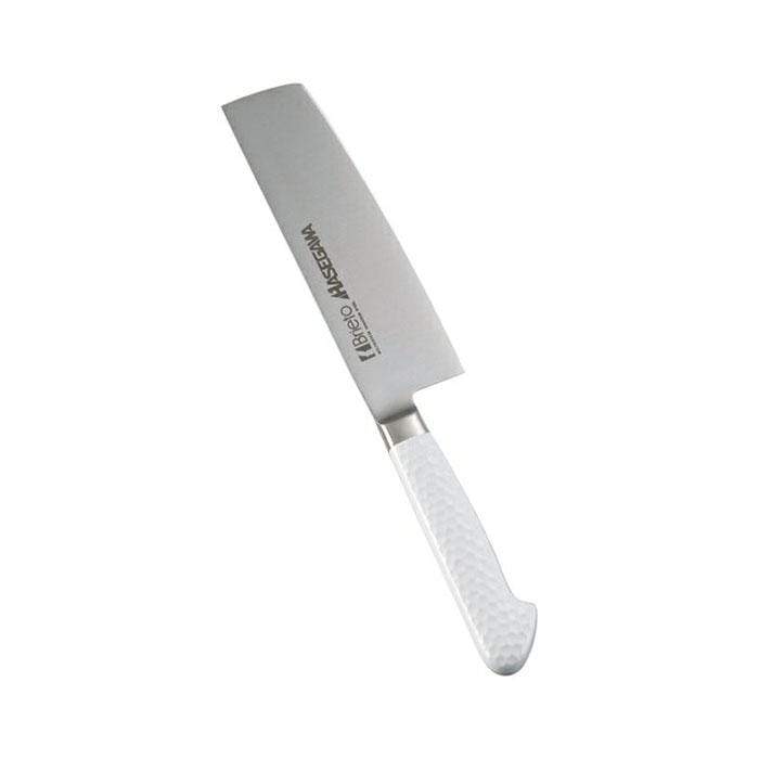 Hasegawa Stainless Steel Antibacterial Nakiri Knife Nakiri 160mm - White