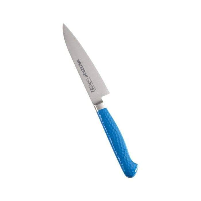 Hasegawa Stainless Steel Antibacterial Petty Knife Petty 120mm - Blue