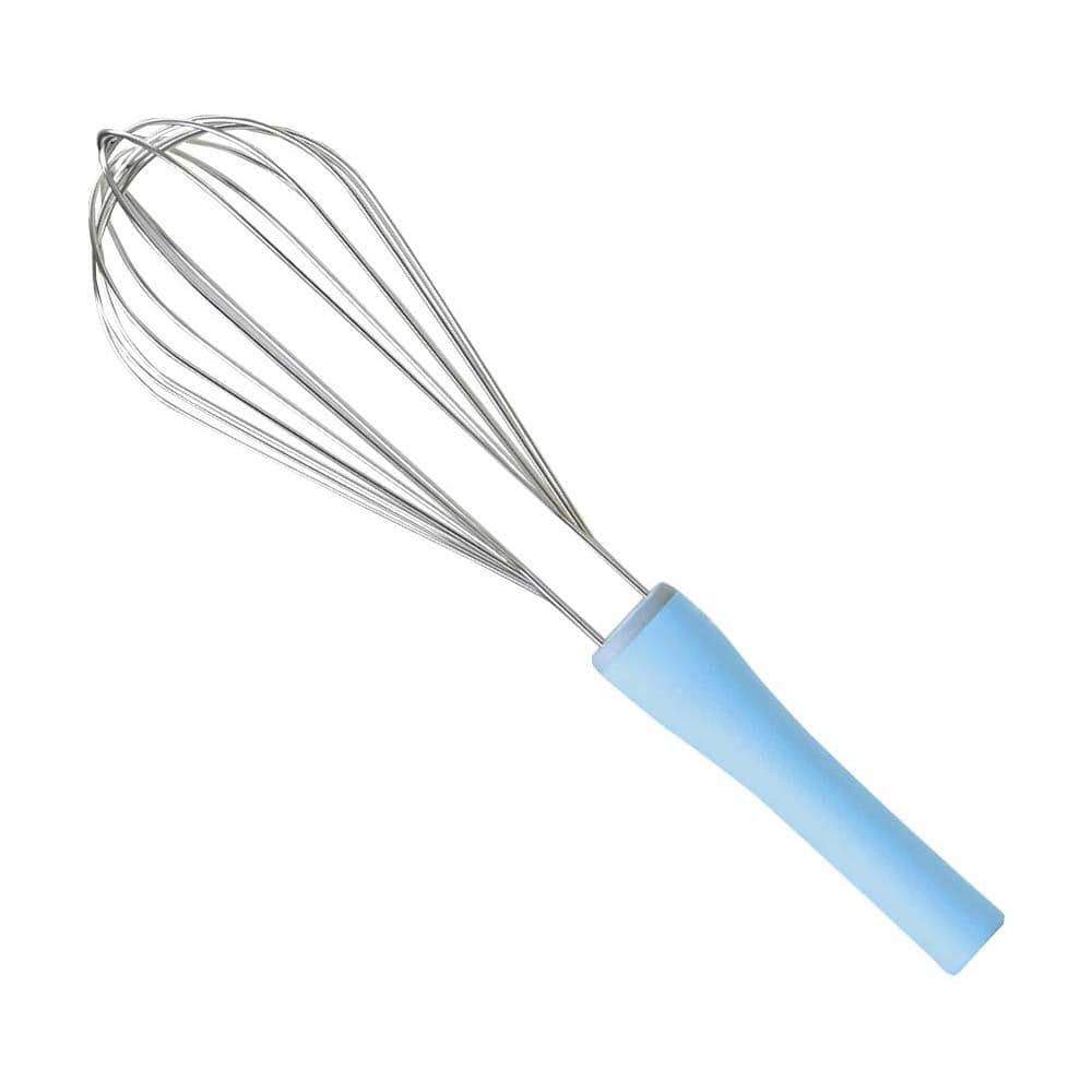 Hasegawa Stainless Steel Whisk 7 Wires 300mm - Blue