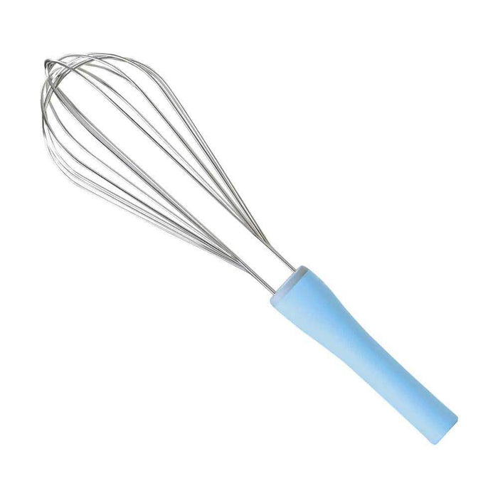 Hasegawa Stainless Steel Whisk 7 Wires 300mm - Blue