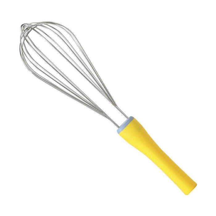 Hasegawa Stainless Steel Whisk 7 Wires 300mm - Yellow