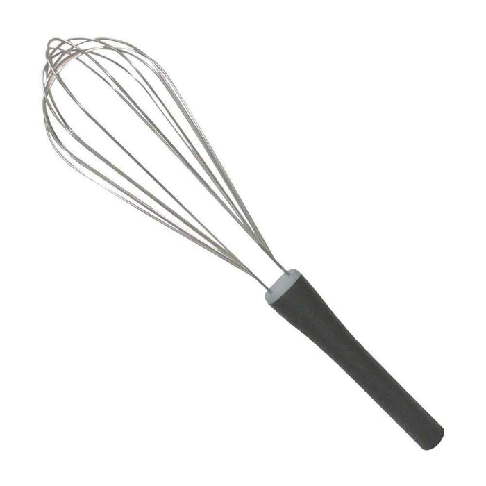 Hasegawa Stainless Steel Whisk 7 Wires 350mm - Black