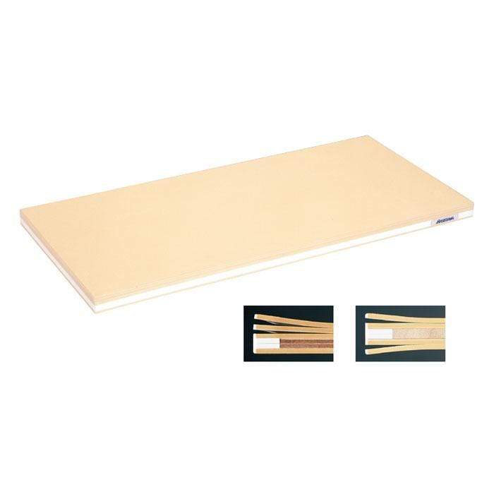 Hasegawa 5 Layer 600X300Mm Wood Core Soft Rubber Peelable Cutting Board - Made In Japan
