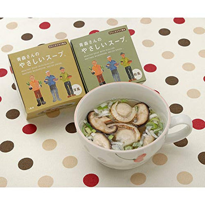 Hatoya Confectionery Aomori Japan Gentle Soup 12Pcs (Western 3 Japanese 3 Nokke Bowl 6)