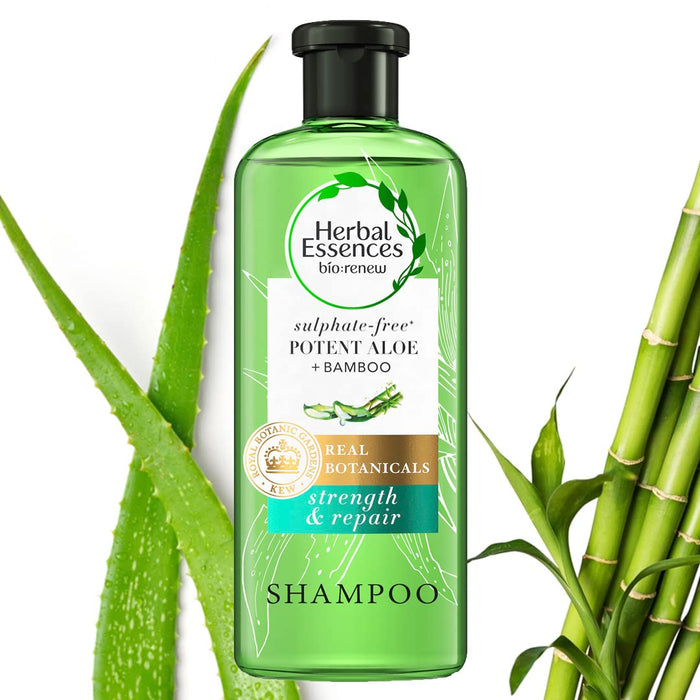 Herbal Essence Non-Silicone Shampoo Bio Renew Aloe & Bamboo 400Ml Japan (1)