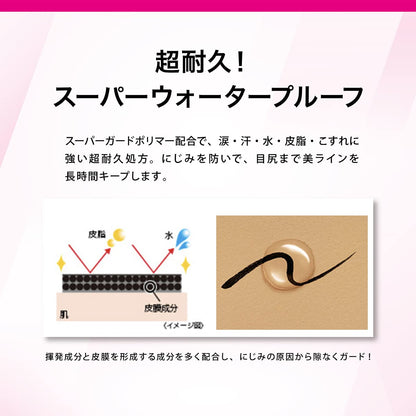 Kissme Heroine Make Long Stay 02 Dark Brown Gel Liner 0.07G - Dense Waterproof Formula
