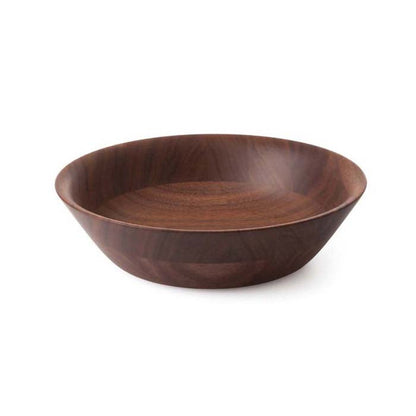 Hikiyose Wooden Dish Walnut - Small