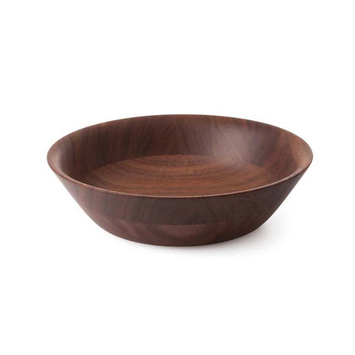 Hikiyose Wooden Dish Walnut - Small