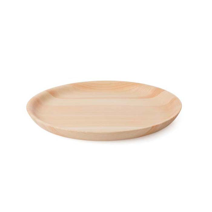 Hikiyose Wooden Plate Cypress - Large