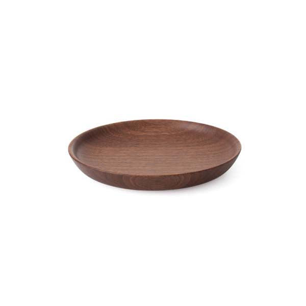 Hikiyose Wooden Plate Walnut - Medium