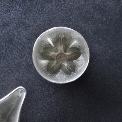 Hiracle Tinware Guinomi Sakura Sake Cup
