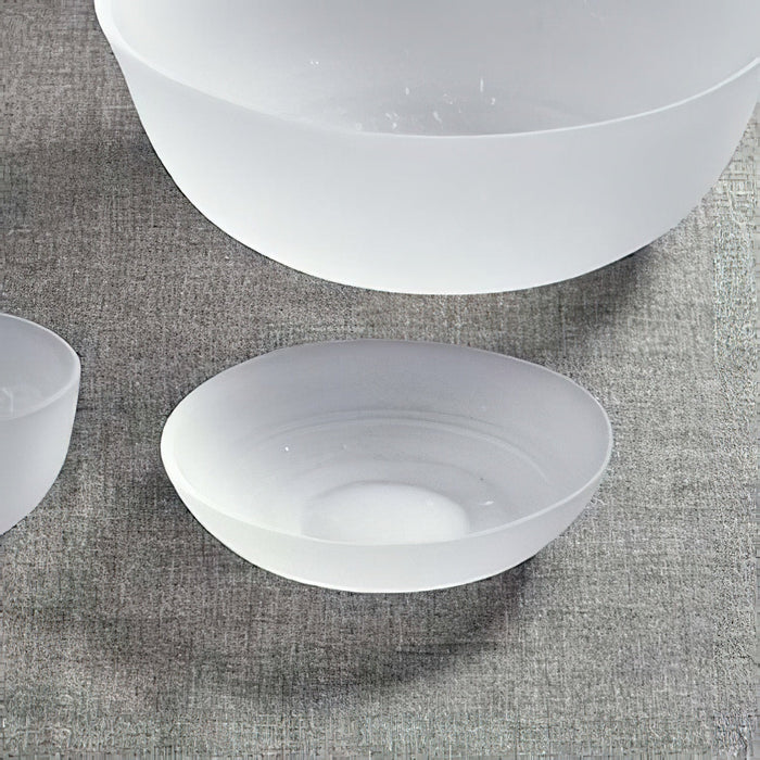 Hirota Glass Fubuki 日本钠石灰玻璃迷你盘
