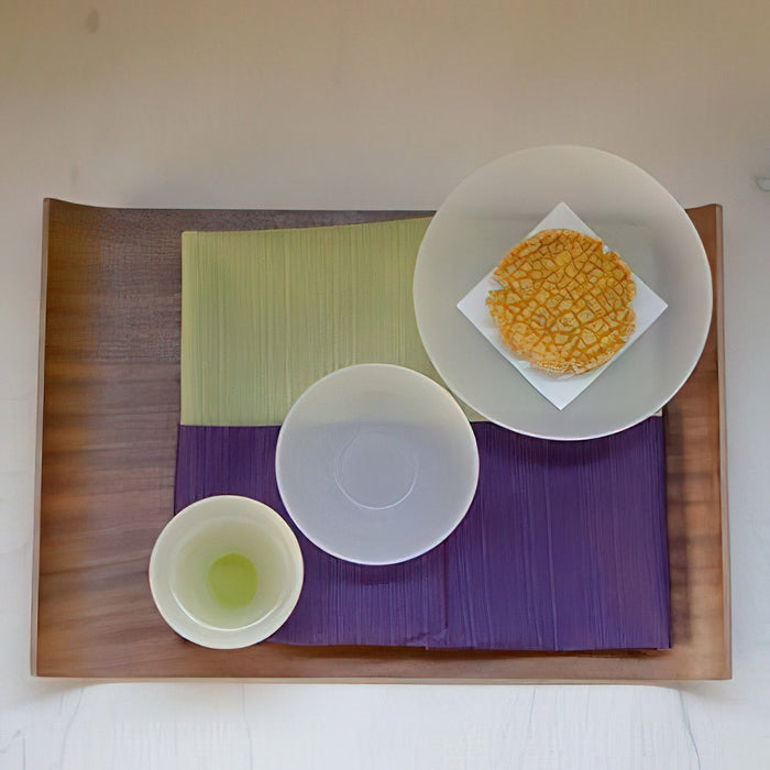 Hirota Glass Fubuki Japan Soda-Lime Glass Mini Plate
