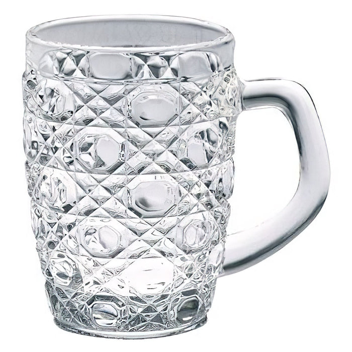 Hirota Glass Showa 現代手把鈉鈣玻璃杯