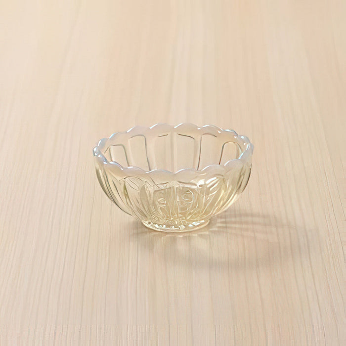 Hirota Glass 日本 Yukinohana 钠石灰玻璃小碗