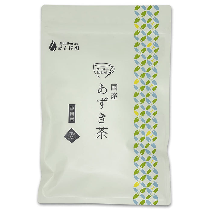 Honjien Tea Hokkaido Azuki Tea Bag 5g x 30 Bags - Large Tea Bag - Healthy Tea