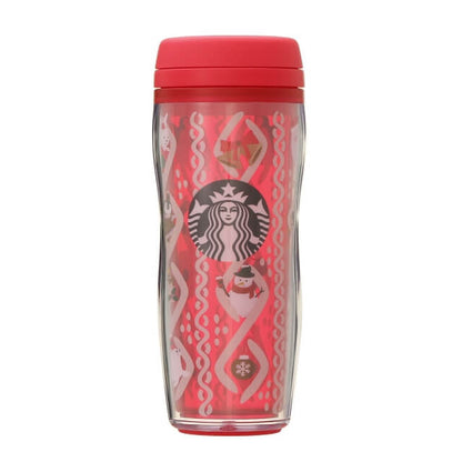 Starbucks Holiday 2021 Bottle Cable Joyful Friends 355ml - Japanese Starbucks Water Bottles