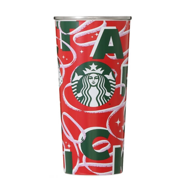 Holiday 2021 Stainless Steel Cup RED CUP 473ml - Japanese Starbucks