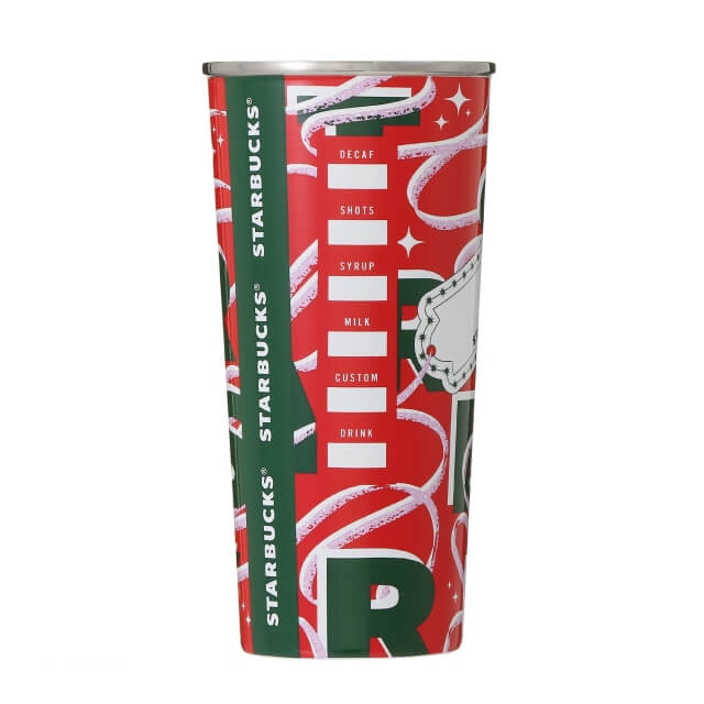 Starbucks Holiday 2021 Red Cup 不銹鋼水杯 473ml - 日本星巴克水杯