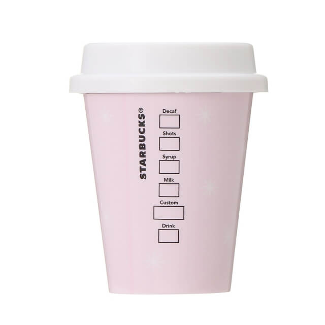 Starbucks Holiday 2021 Mini Cup Gift Pink - Japanese Starbucks Mini Cups - Starbucks Gifts