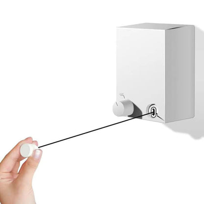 Homeme Indoor Clothesline 20Kg Capacity | Wall Hanging | 4.2M Length | Freely Stretchable | Slow Recovery | Waterproof | Rustproof | Japan