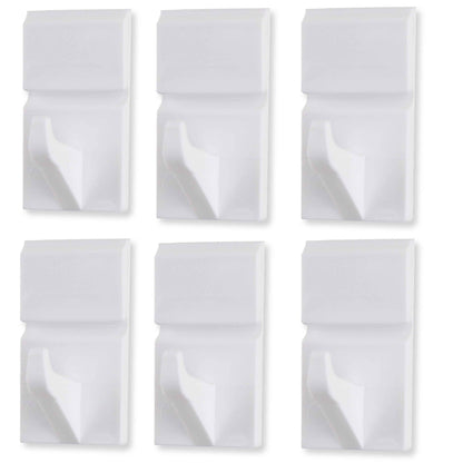 Wealth Japan Wall Hooks (Load Capacity 5Kg) Set Of 6 - Won'T Damage Easy To Fix With Staples Ultra Small Marks Gypsum Board Wallpaper Rental Ok